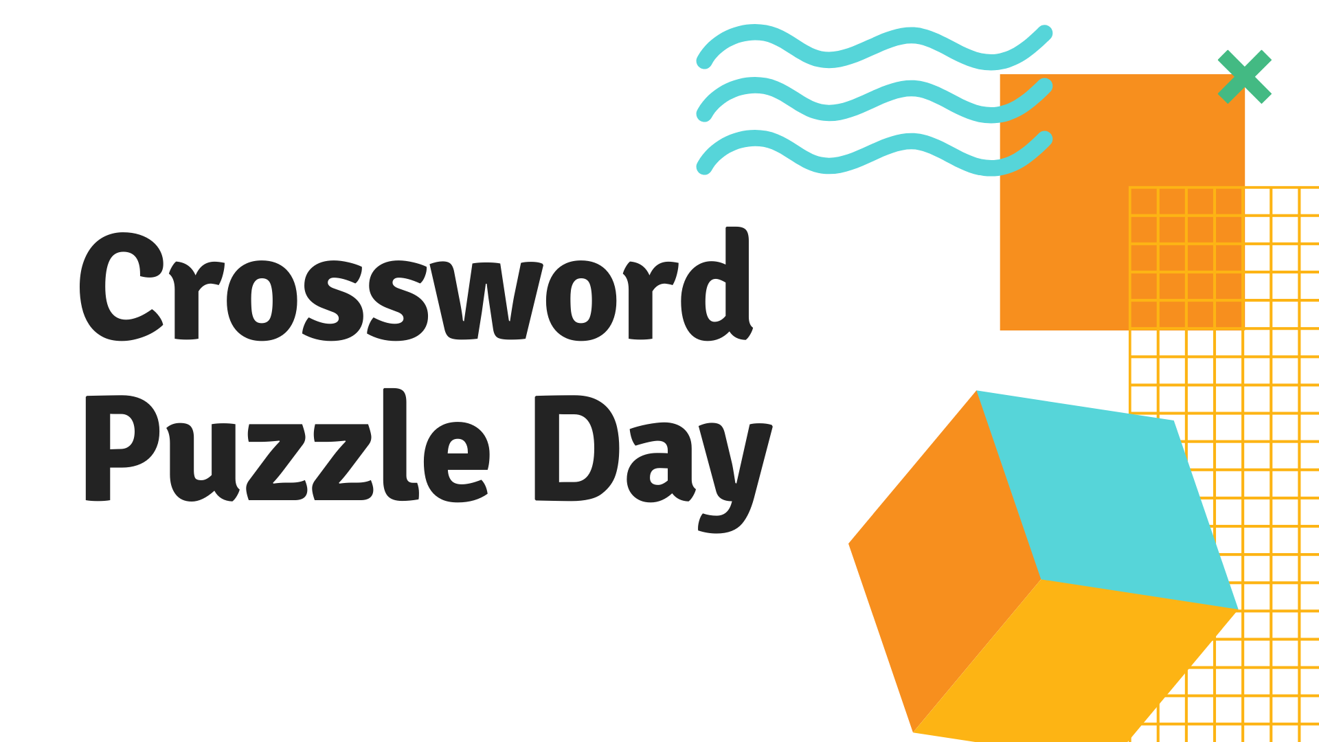Crossword Puzzle Day Working In The Schools Crossword Puzzle Day Working In The Schools