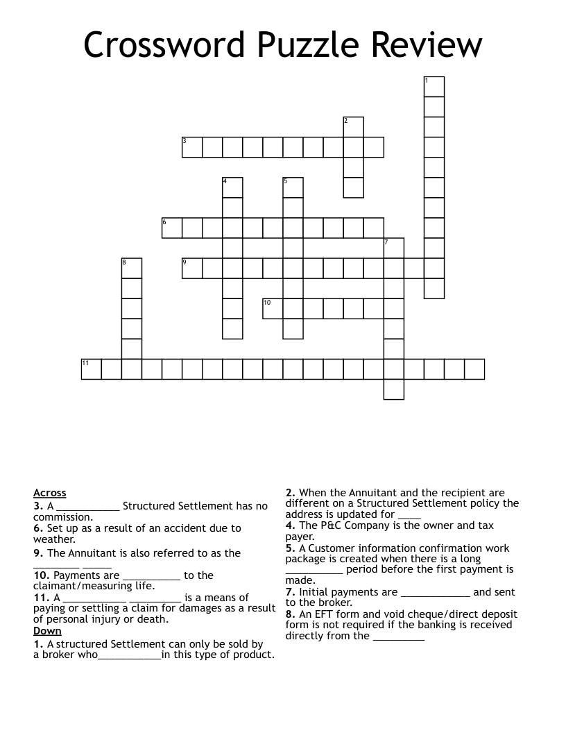Crossword Puzzle Review WordMint Crossword Puzzle Review WordMint