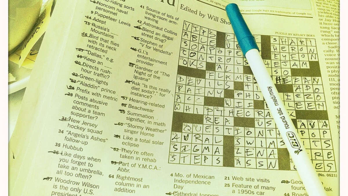 Crossword Puzzle Scandal Involves Two Word City Beginning With Letters K And C KCUR Kansas City News And NPR