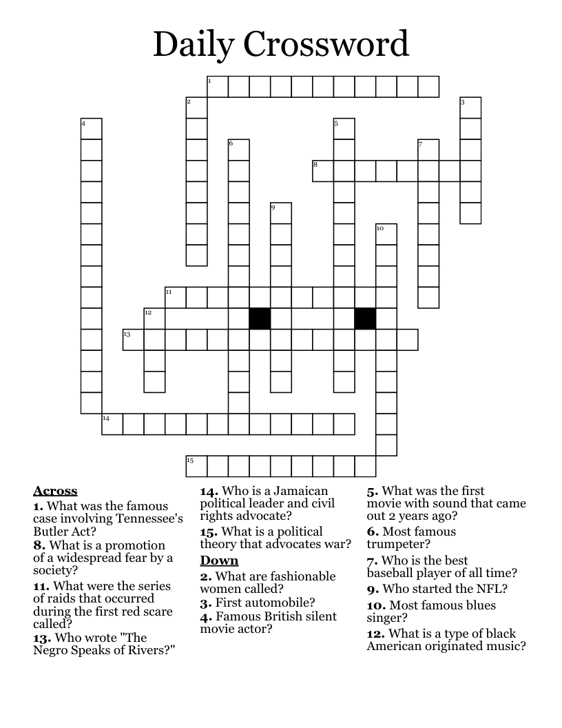 best daily american crossword