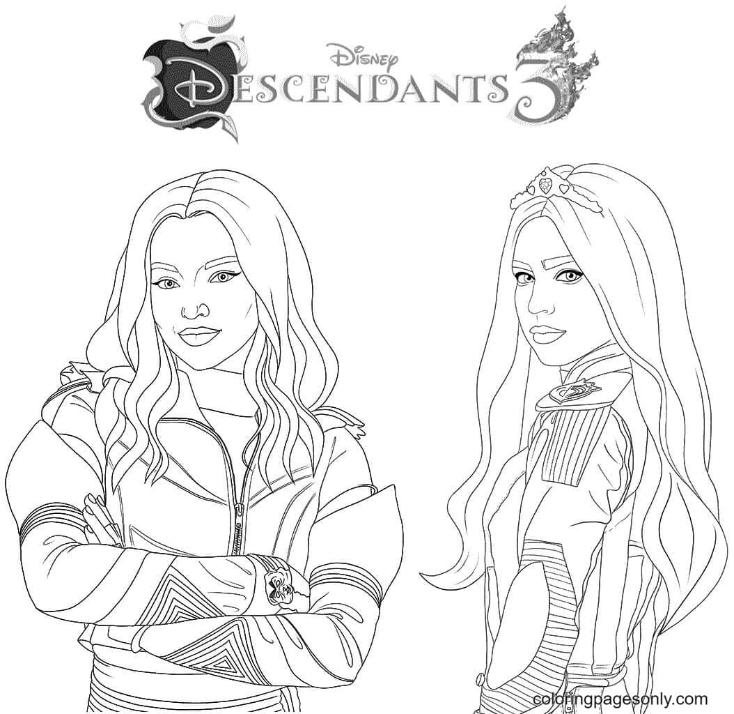 Descendants Printables Printable Learning Sheets