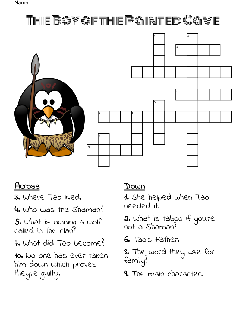 Diary Of A Wimpy Kid Crossword WordMint