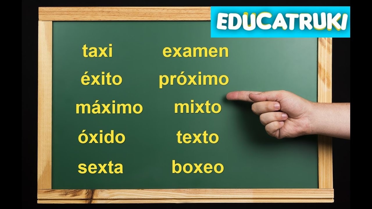 DICTADO De PALABRAS X EDUCATRUKI YouTube DICTADO De PALABRAS X EDUCATRUKI YouTube