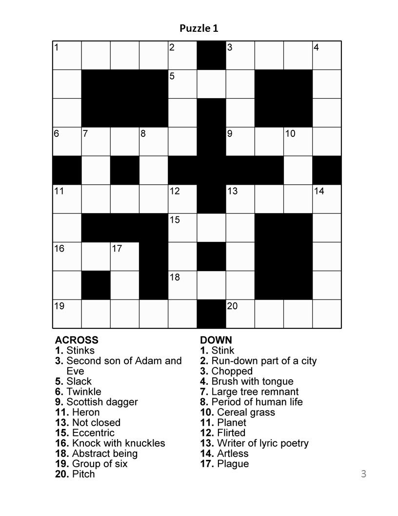 easy crosswords printable easy crosswords printable