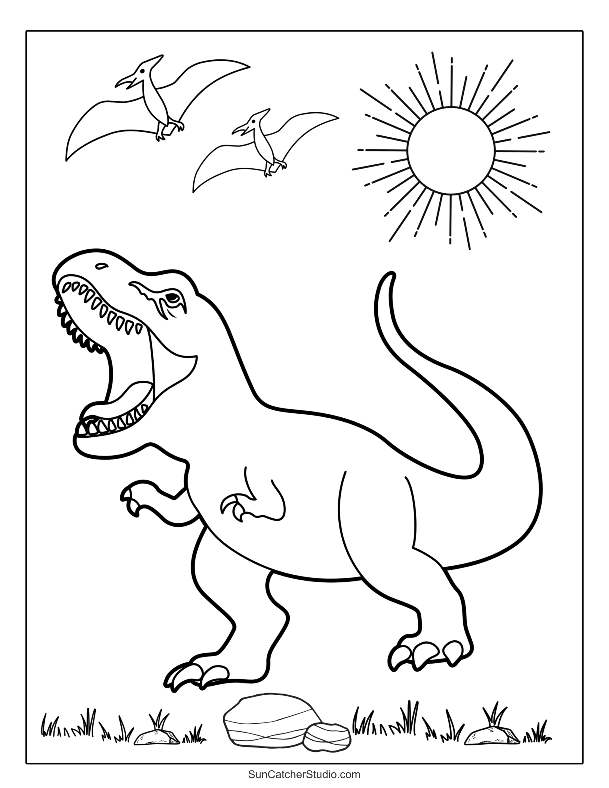 coloring sheets of dinosaurs coloring sheets of dinosaurs