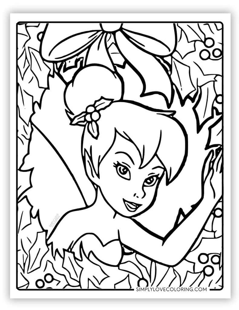 Disney Christmas Coloring Pages Free PDF Printable Simply Love Coloring Disney Christmas Coloring Pages Free PDF Printable Simply Love Coloring