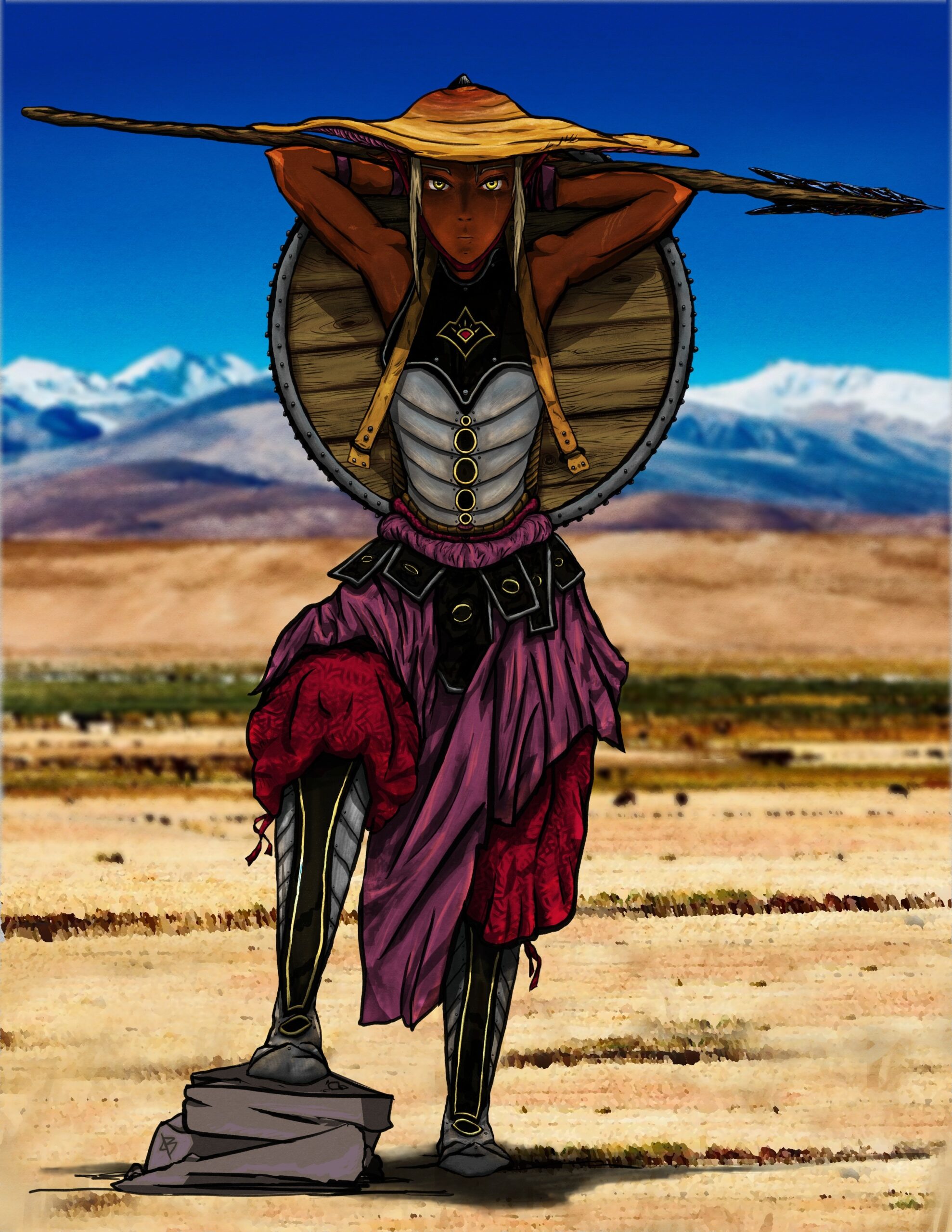 DnD Character Concept Feedback Work In Progress Krita Artists