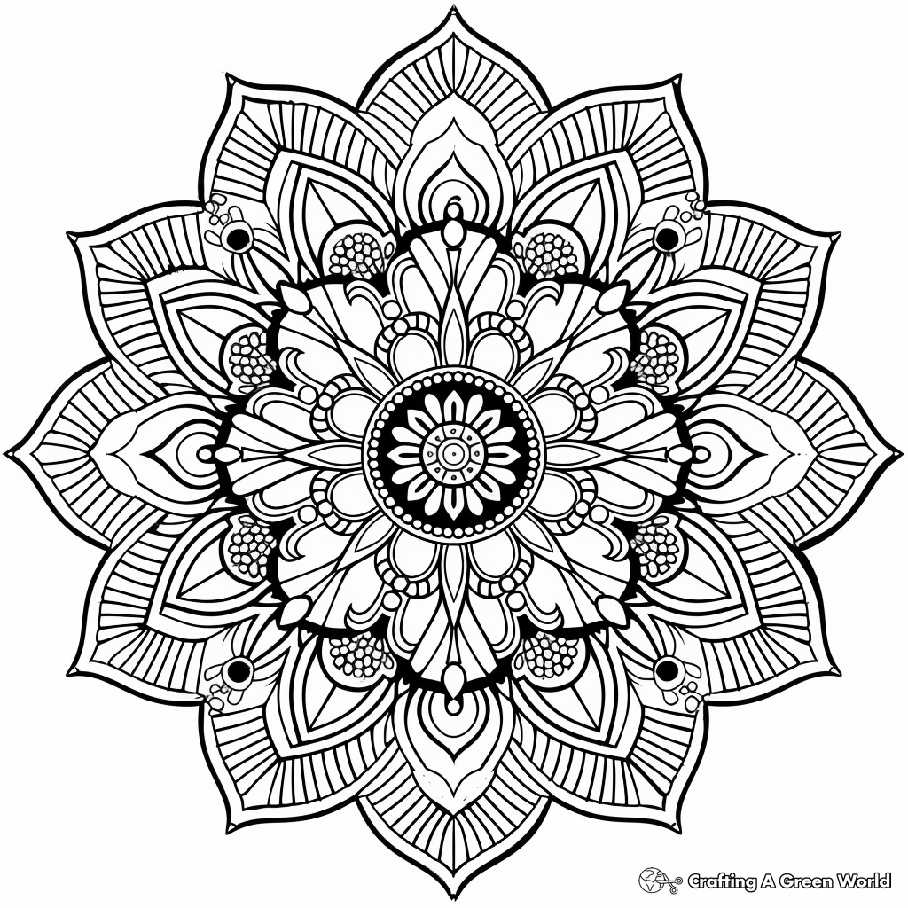 Doodle For Adults Coloring Pages Free Printable 