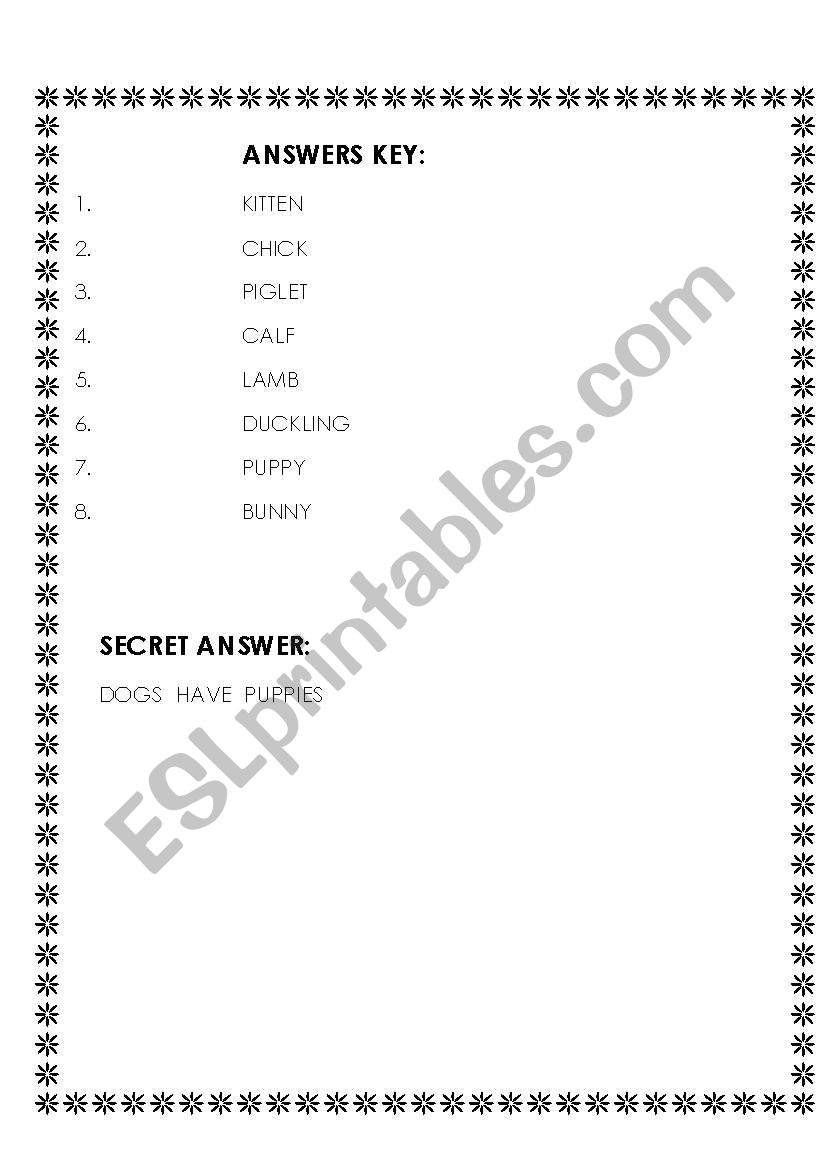 puzzles infant 2 liveworksheets