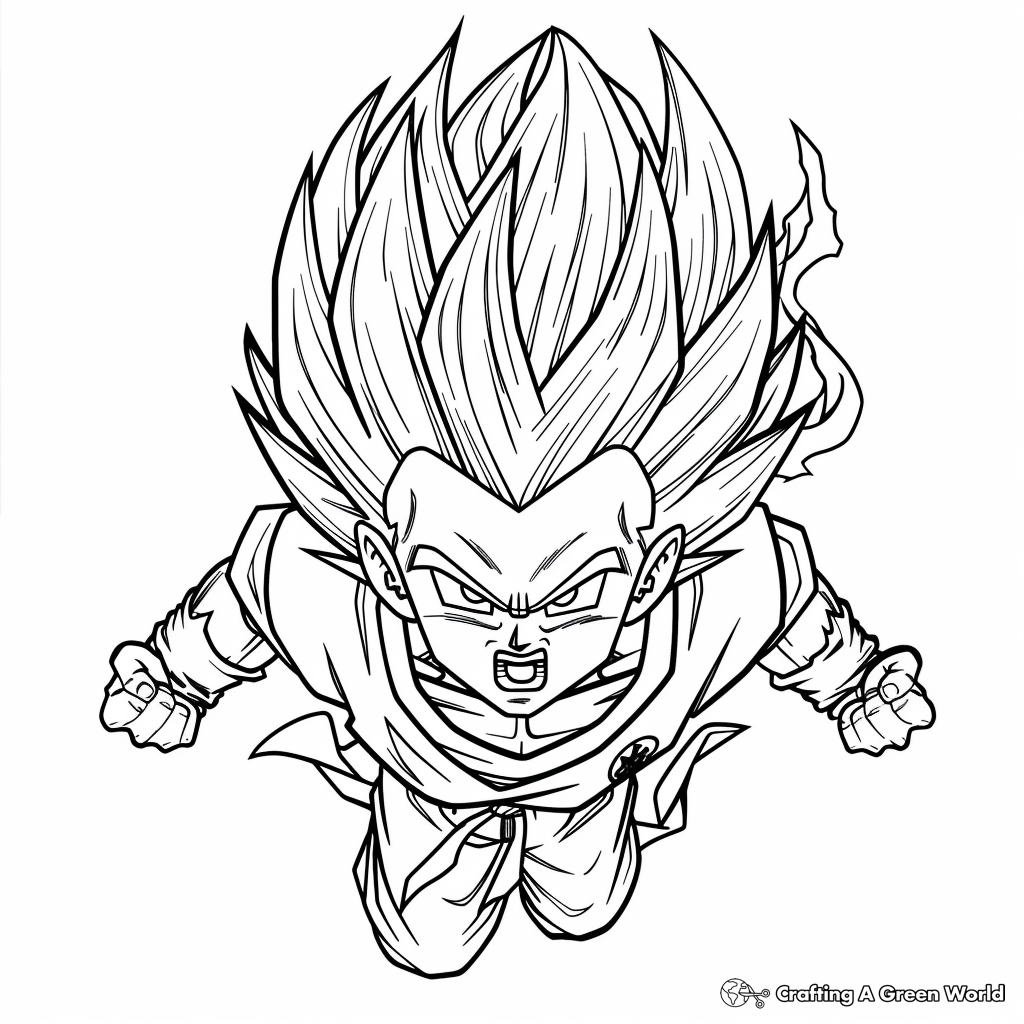 Dragon Ball Z Coloring Pages Free Printable Dragon Ball Z Coloring Pages Free Printable