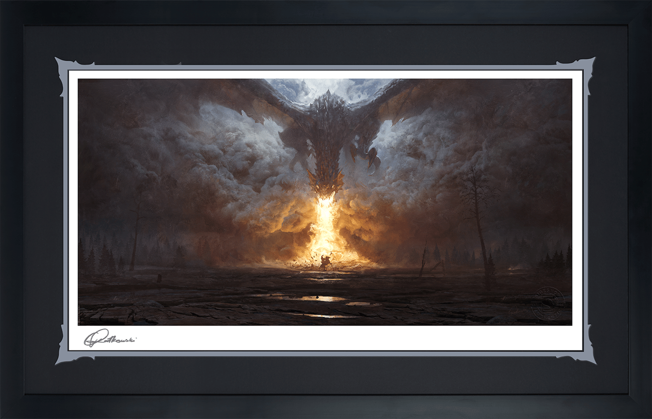 Dragon s Breath Fine Art Print By Greg Rutkowski Sideshow Collectibles
