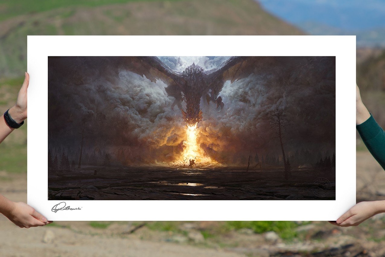 Dragon s Breath Fine Art Print By Greg Rutkowski Sideshow Collectibles