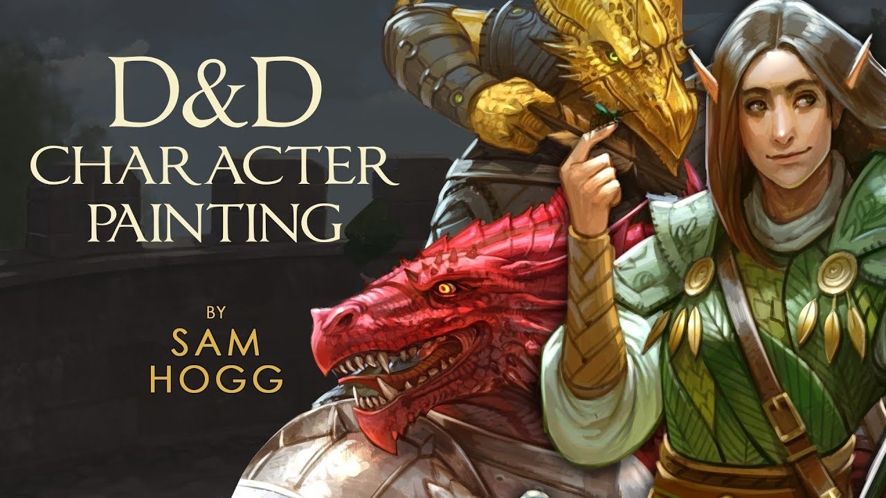 Dungeons And Dragons Art Commission Timelapse YouTube Dungeons And Dragons Art Commission Timelapse YouTube