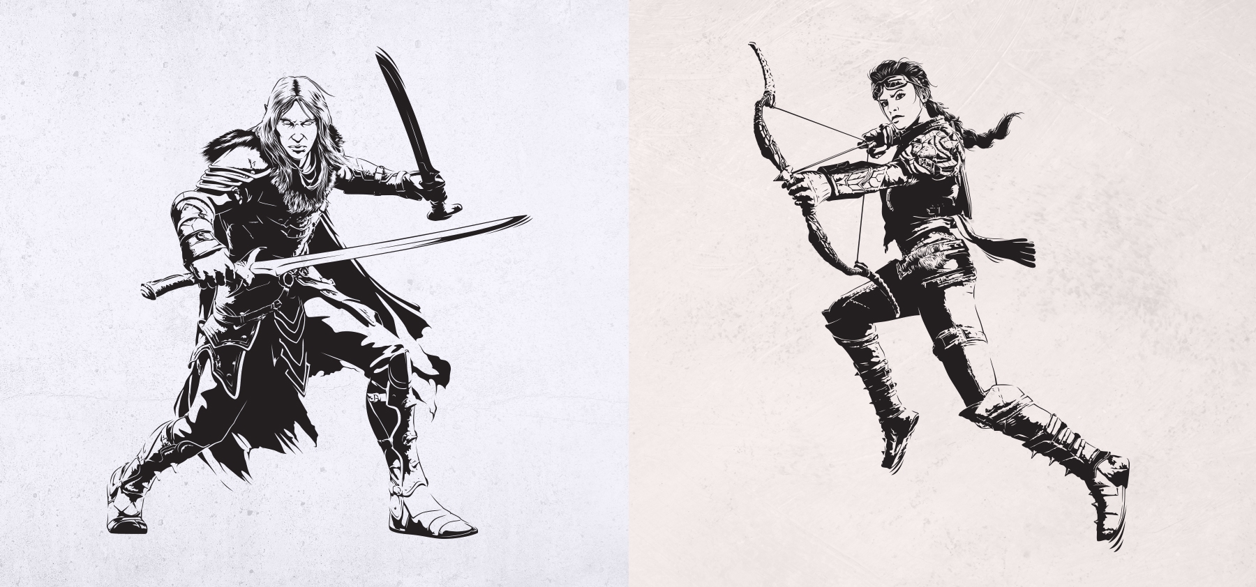 Dungeons Dragons Dark Alliance Character Artwork Dungeons Dragons Dark Alliance Character Artwork