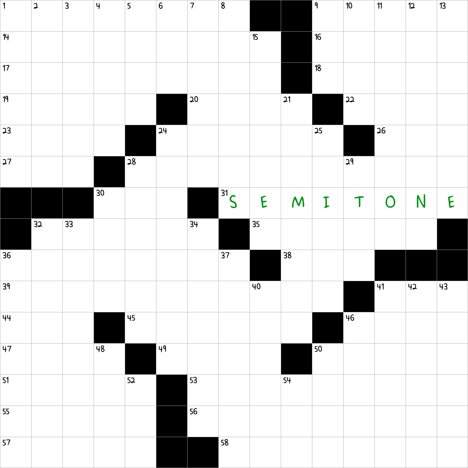 E To F For Example NYT Crossword Clue February 1 2025
