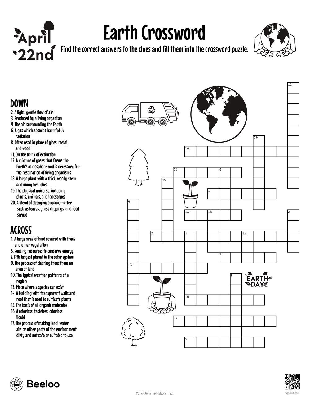 not safe crossword clue