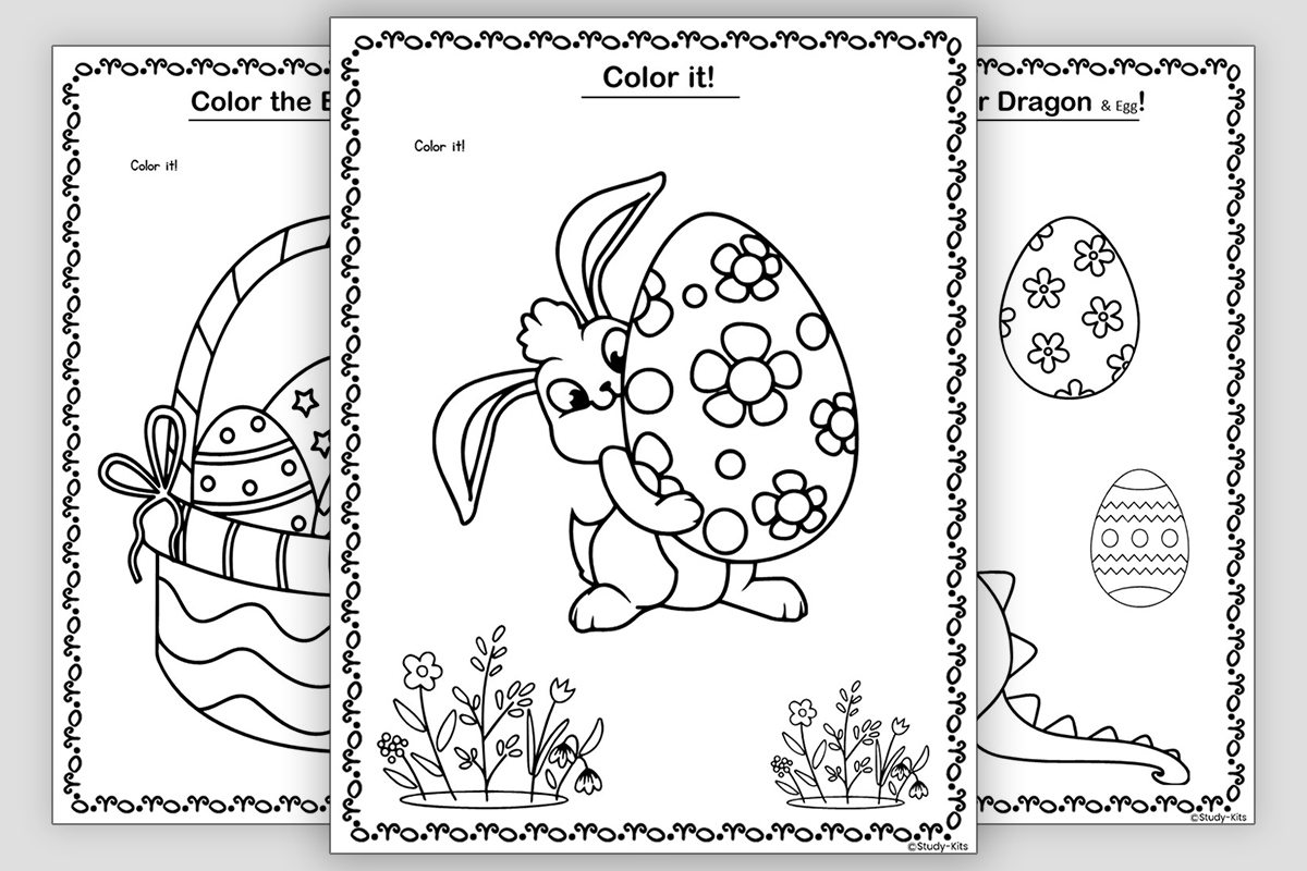 Easter Coloring Pages Celebrate Spring Spring Coloring Pages Made By Teachers