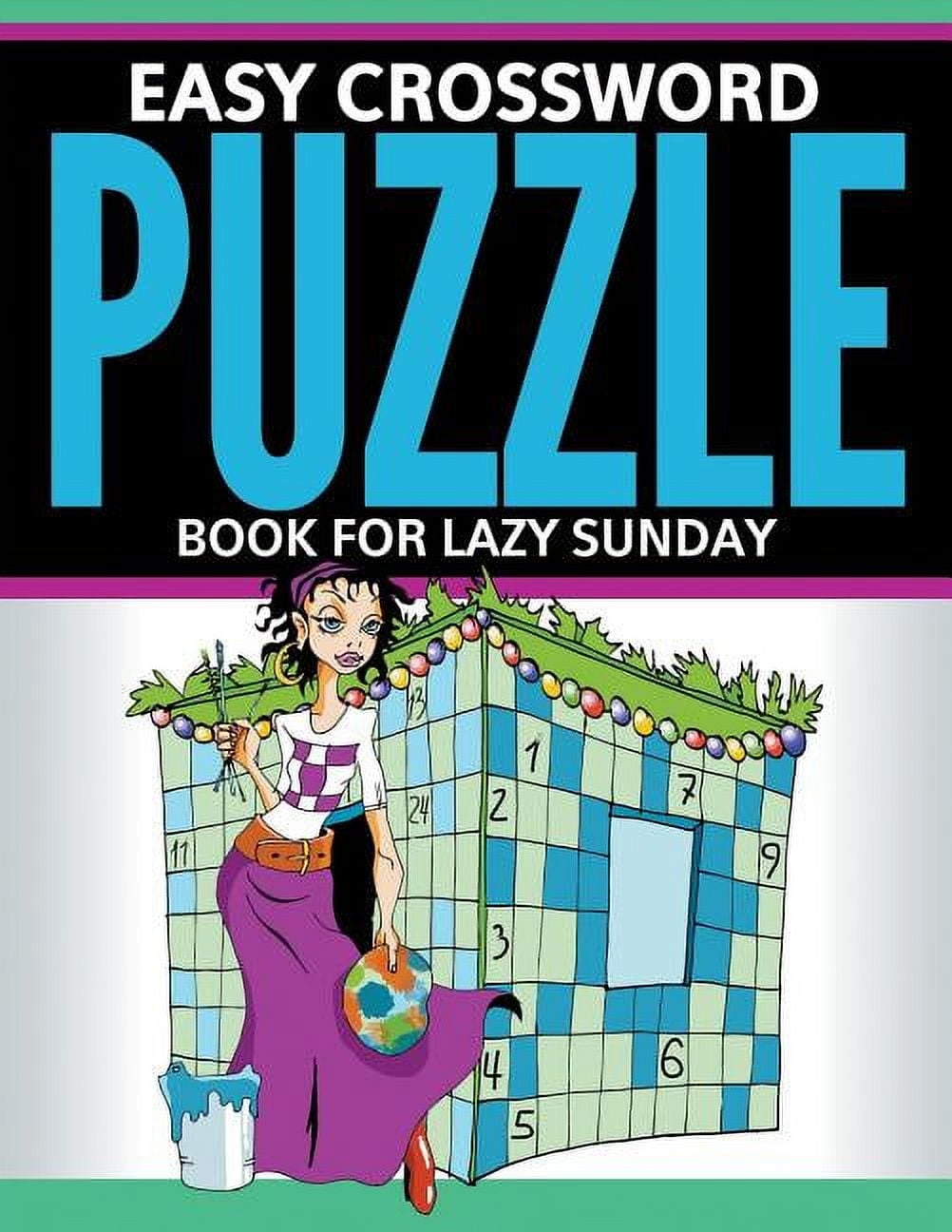 Easy Crossword Puzzle Book For Lazy Sunday Paperback Walmart Easy Crossword Puzzle Book For Lazy Sunday Paperback Walmart