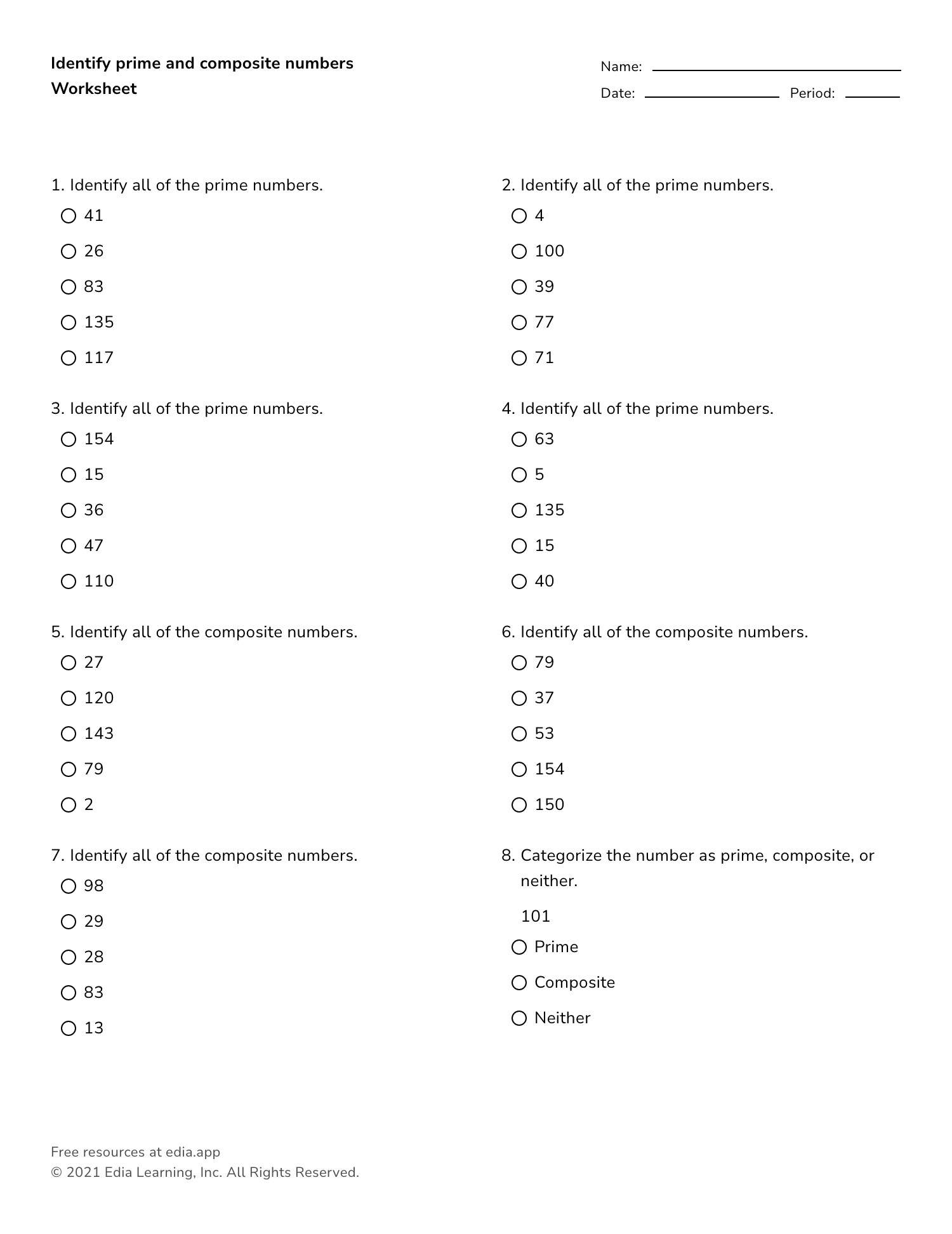 gcf and lcm worksheet