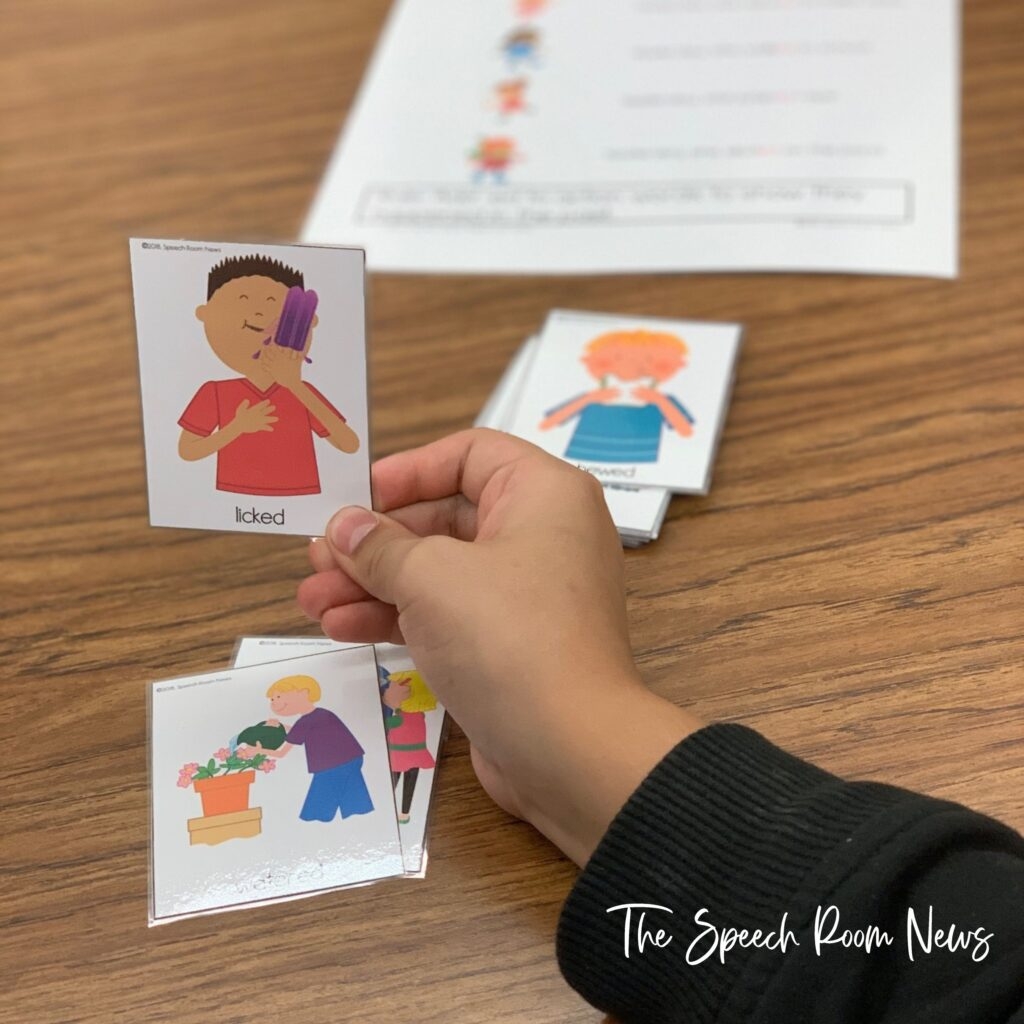 Effective Strategy For Teaching Past Tense Verbs Speech Room News