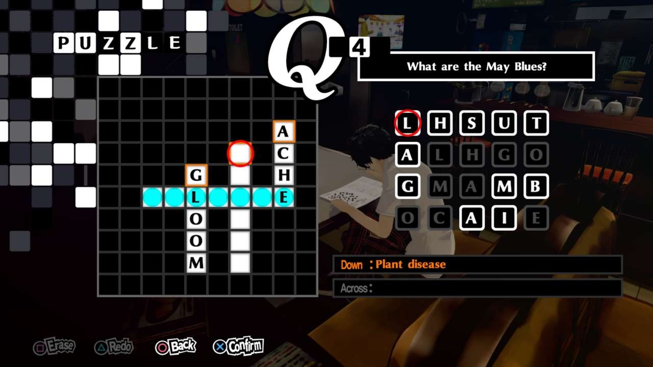 Every Persona 5 Royal Crossword Puzzle Answer Earn Free Knowledge Points GameSpot