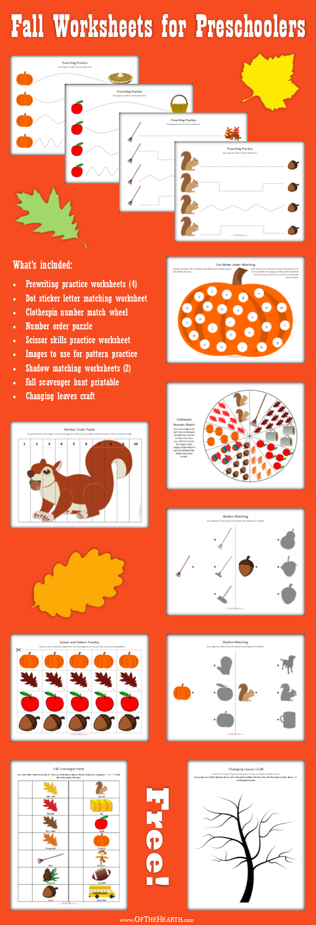 activities worksheets for preschoolers