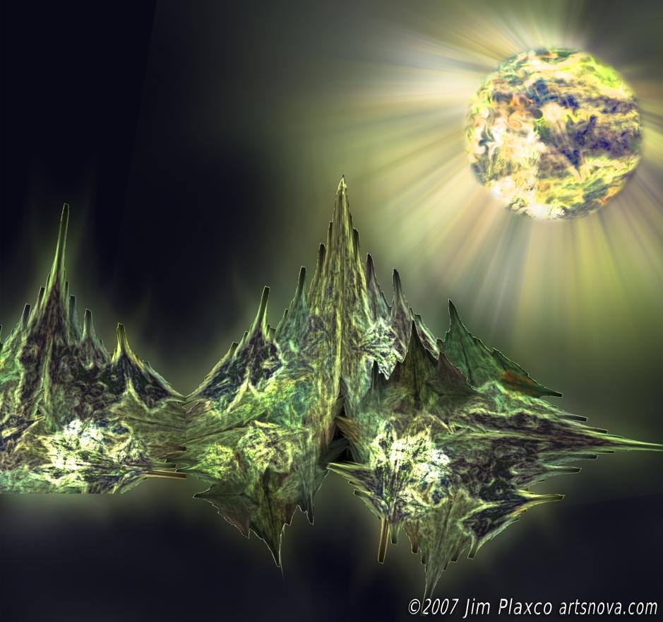 Fantasy Island Space Art Fantasy Island Space Art