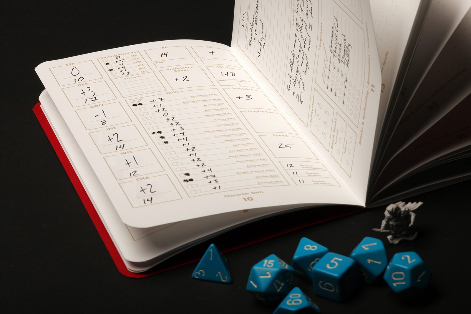 character notebook character notebook