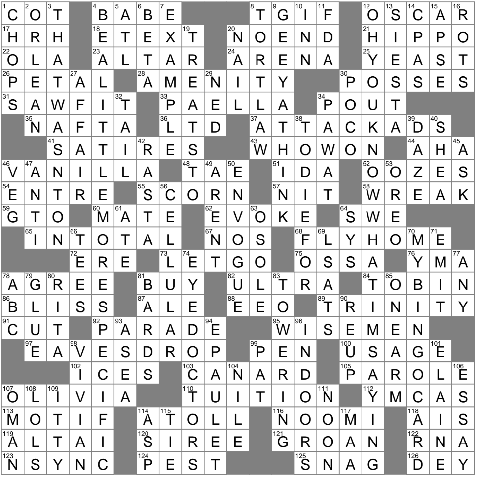 field nyt crossword clue
