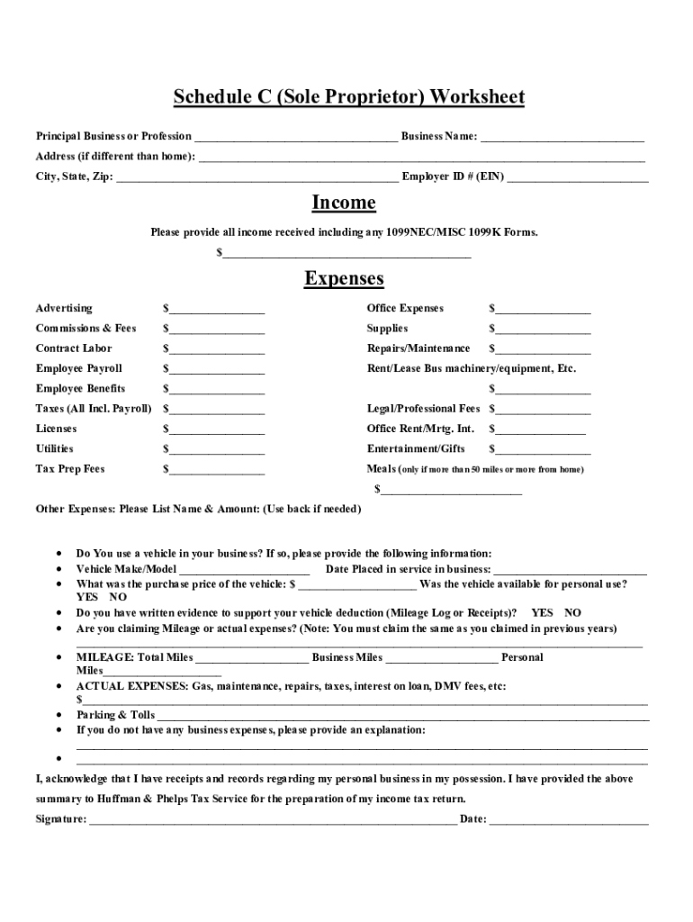 free printable schedule c worksheet free printable schedule c worksheet