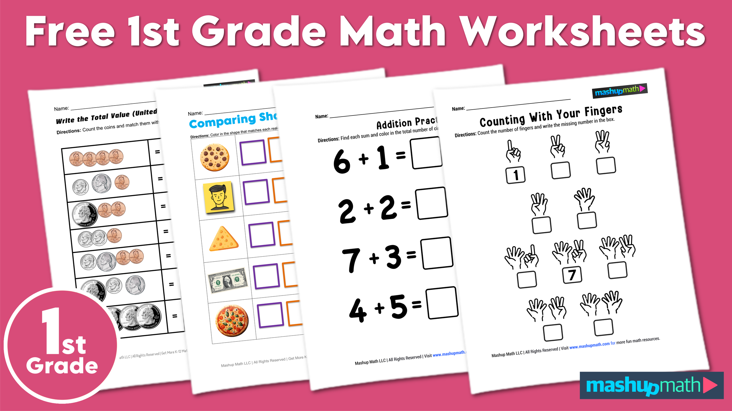 First Grade Math Worksheets Free Printable Pdf First Grade Math Worksheets Free Printable Pdf