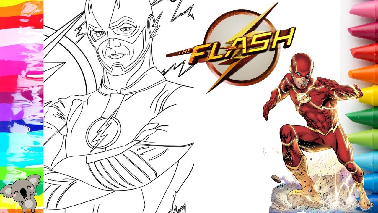 coloring pages the flash coloring pages the flash