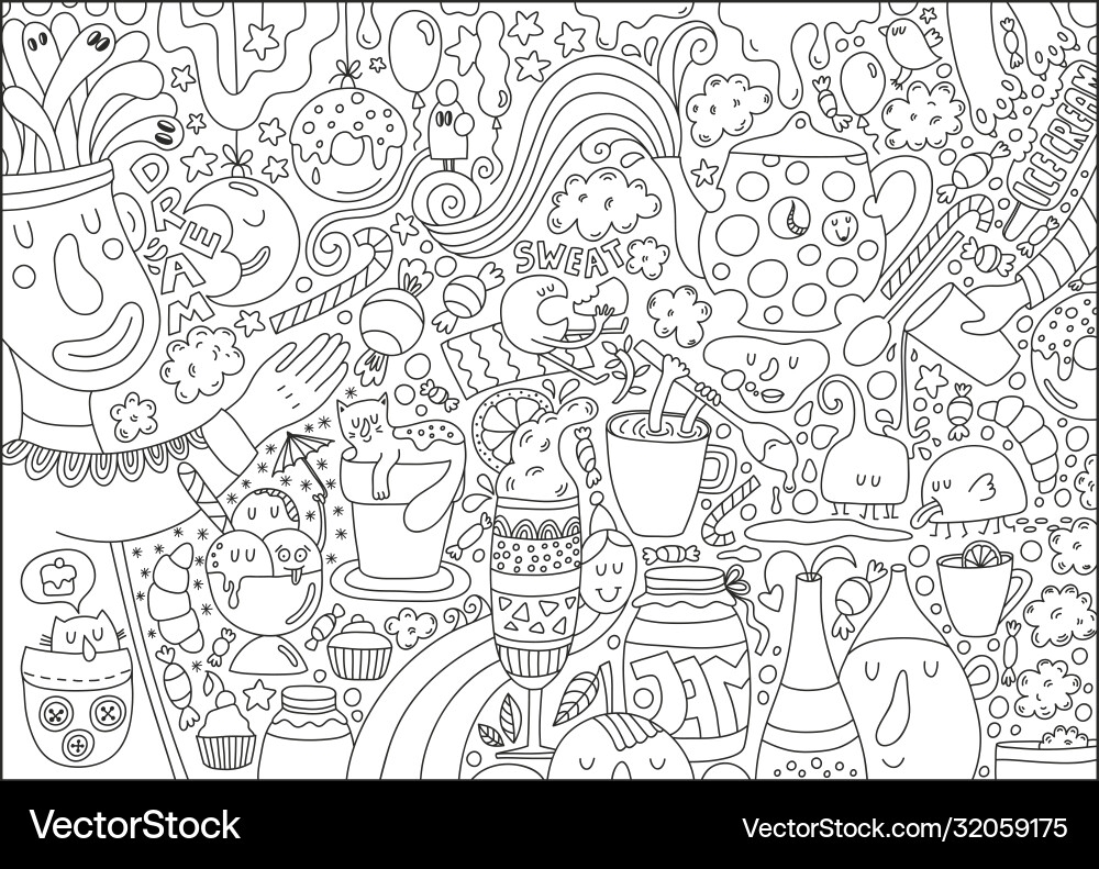 coloring pages of doodles coloring pages of doodles