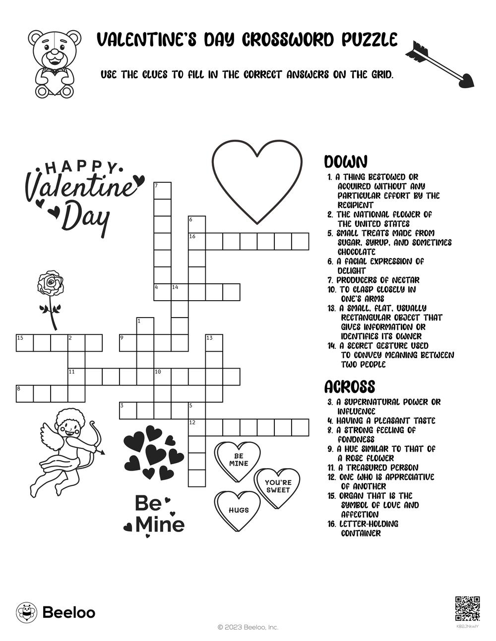 give a quiz to crossword