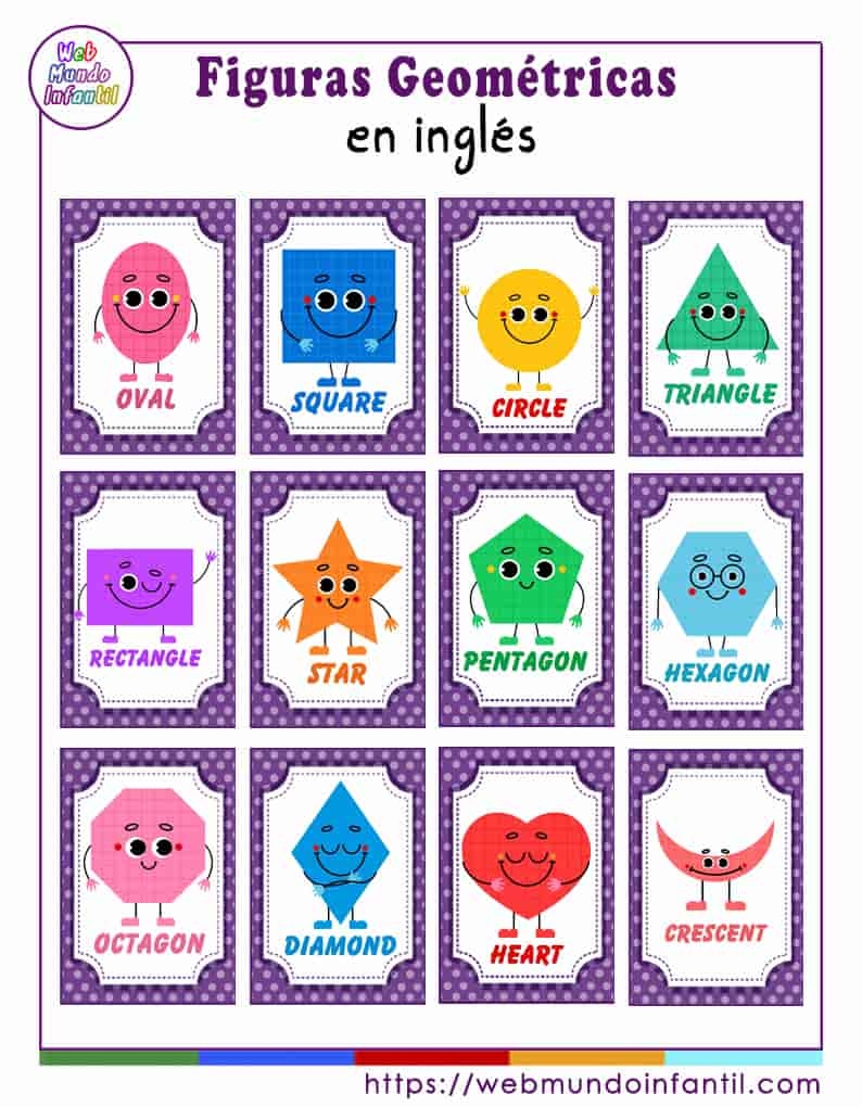 Formas Y Figuras Geom tricas En Ingl s Para Ni os De Preescolar Formas Y Figuras Geom tricas En Ingl s Para Ni os De Preescolar