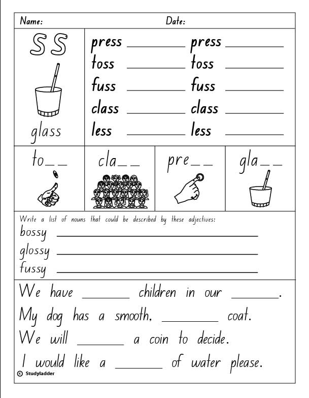 Foundation The Letter Ss Worksheet PrimaryLeap co uk Worksheets