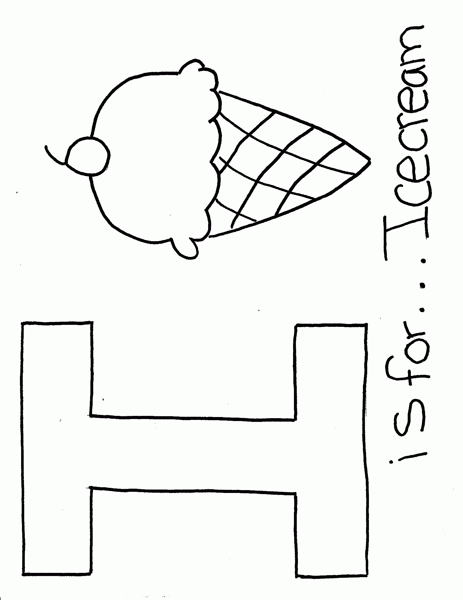 Free Alphabet Coloring Page Letter I Free Alphabet Coloring Page Letter I