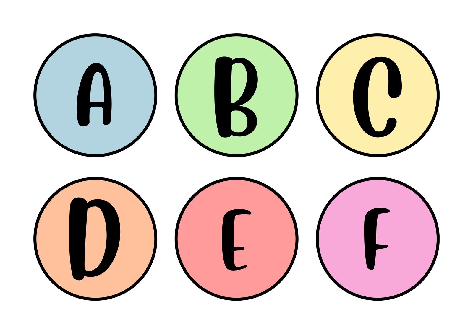 alphabet print out free