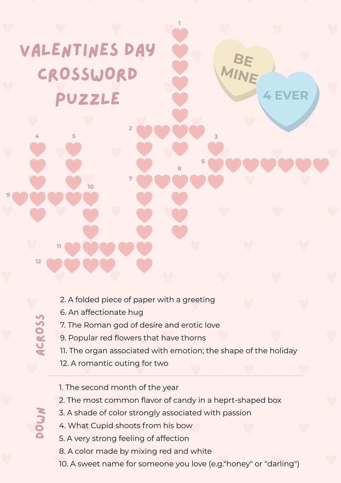 Free And Customizable Crossword Puzzle Templates Canva Free And Customizable Crossword Puzzle Templates Canva