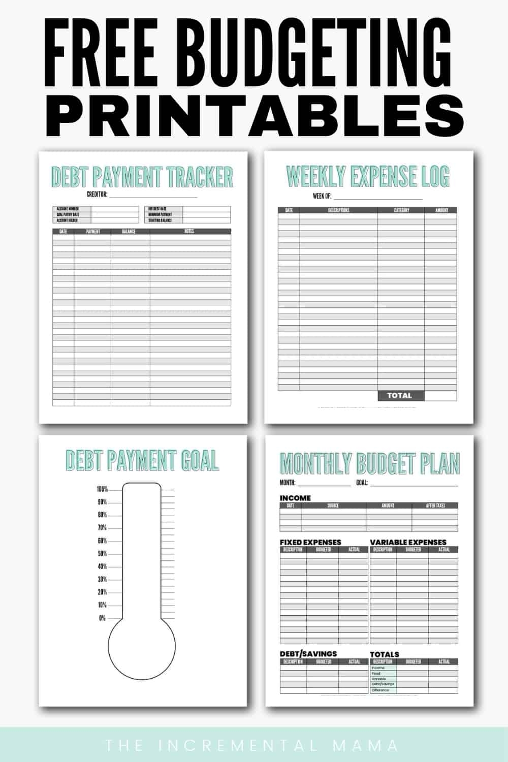 Free Blank Budget Worksheet Printables To Take Charge Of Your Finances Free Blank Budget Worksheet Printables To Take Charge Of Your Finances