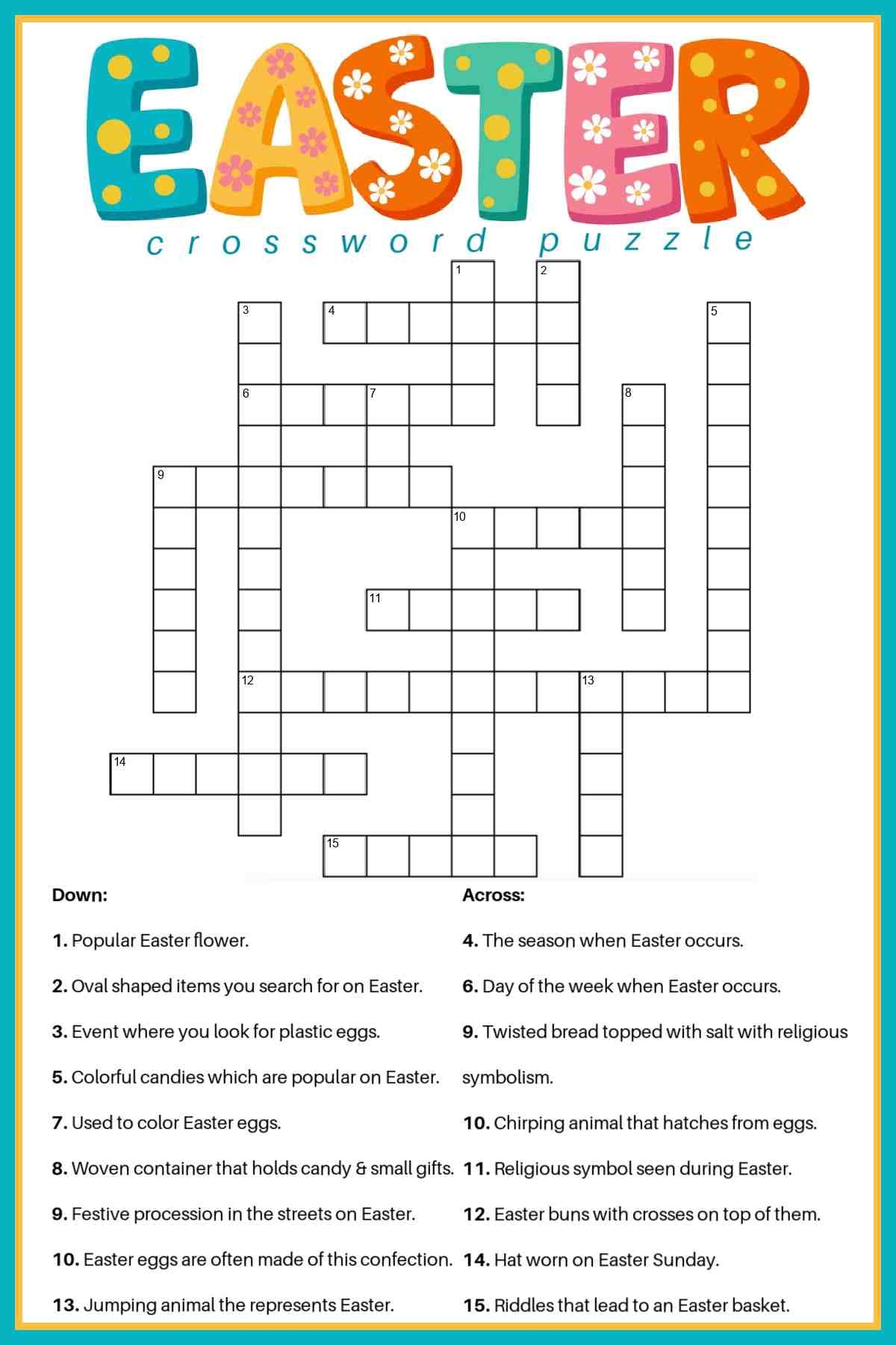 free large print crosswords