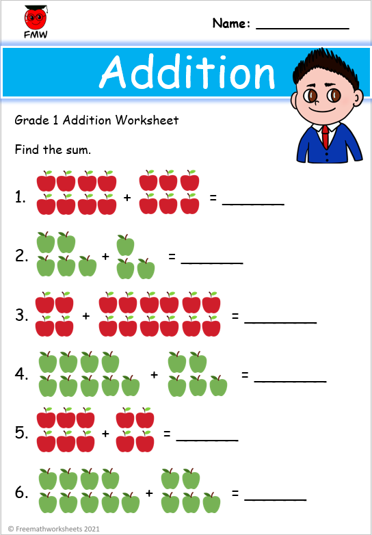 Free Grade 1 Addition Worksheet Fun And Engaging Printables Free Grade 1 Addition Worksheet Fun And Engaging Printables