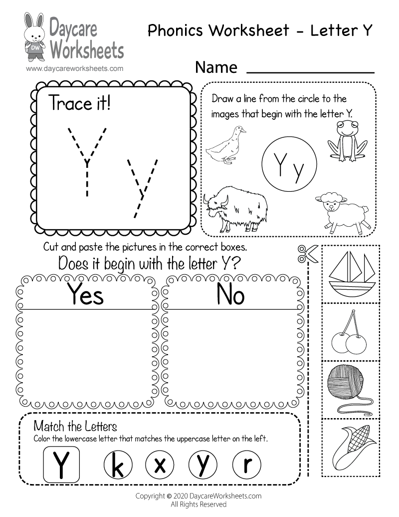 preschool worksheets letter y preschool worksheets letter y
