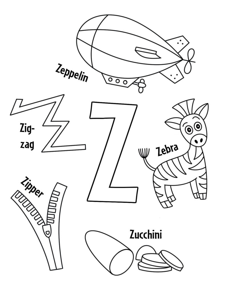 FREE Letter Z Worksheets For Preschool The Hollydog Blog FREE Letter Z Worksheets For Preschool The Hollydog Blog