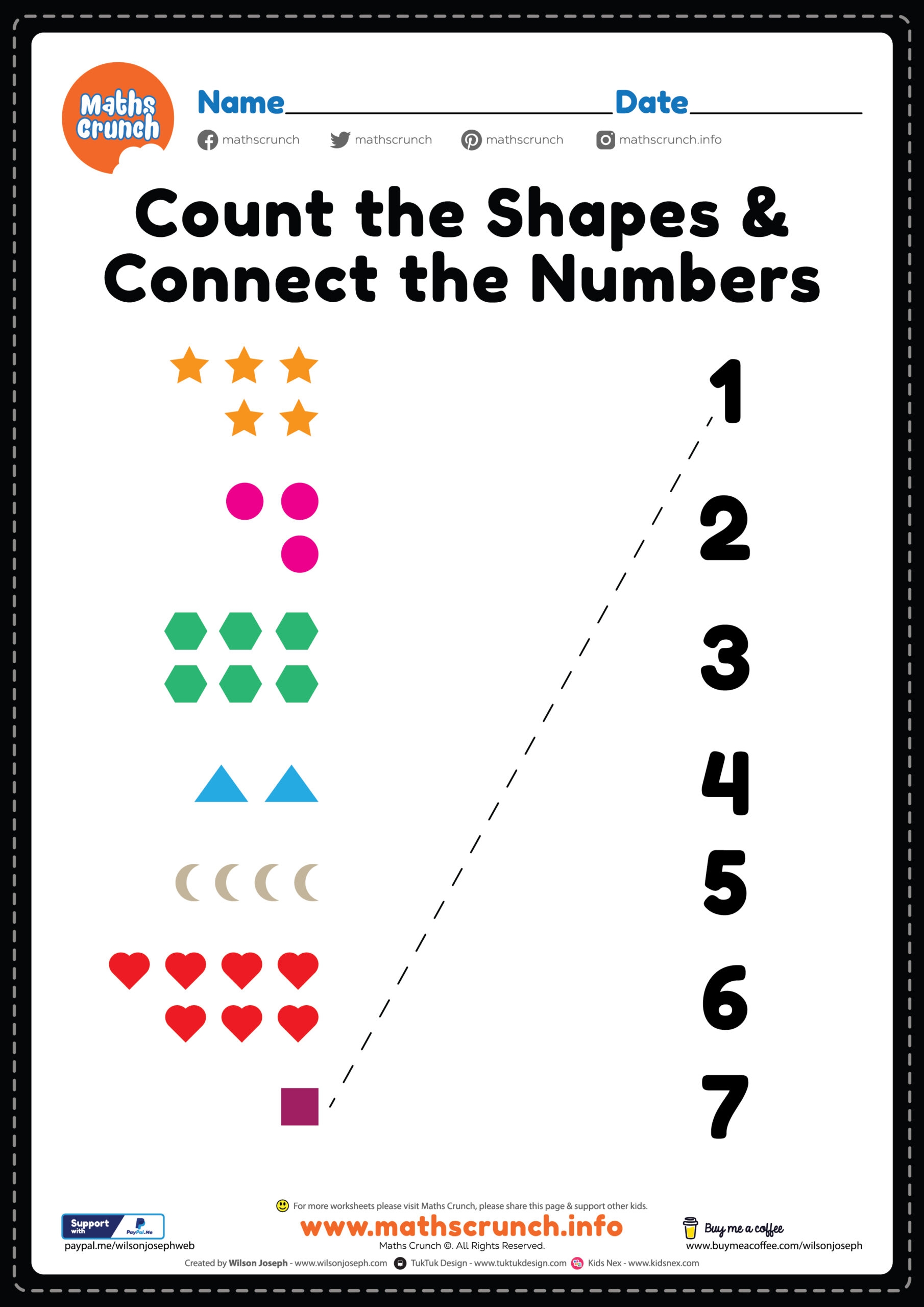 Free Maths Printables For Kids