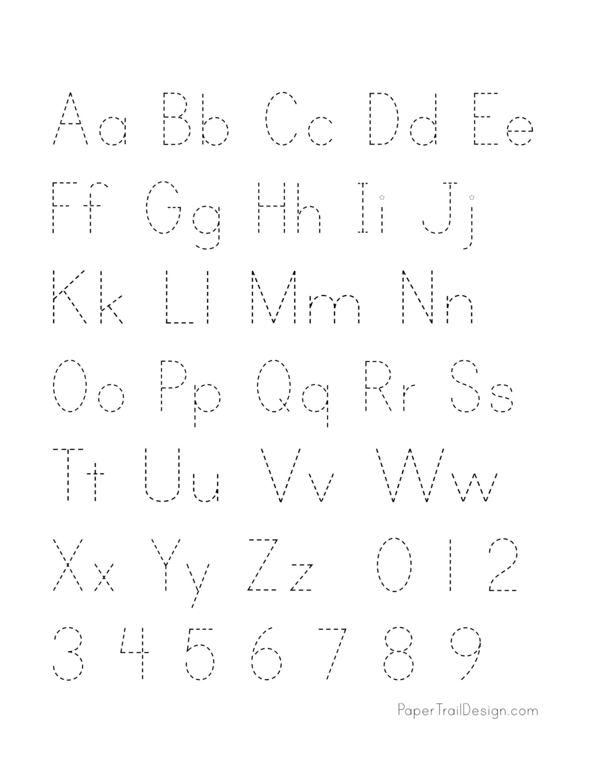 abc alphabet writing temoplate