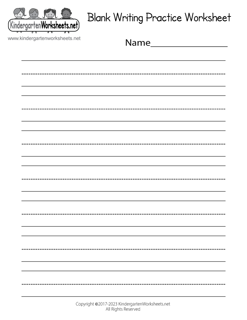 free handwriting practice worksheets