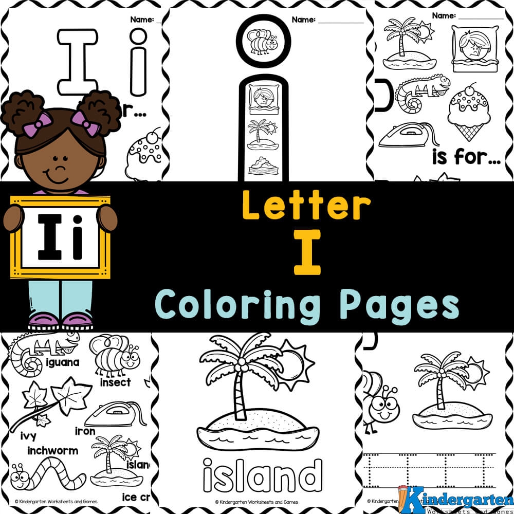 letter i coloring sheet letter i coloring sheet