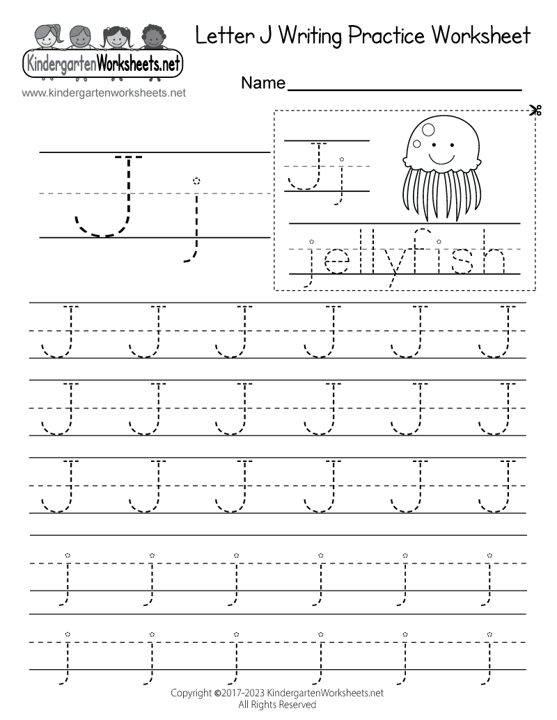 letter j worksheets for kindergarten letter j worksheets for kindergarten