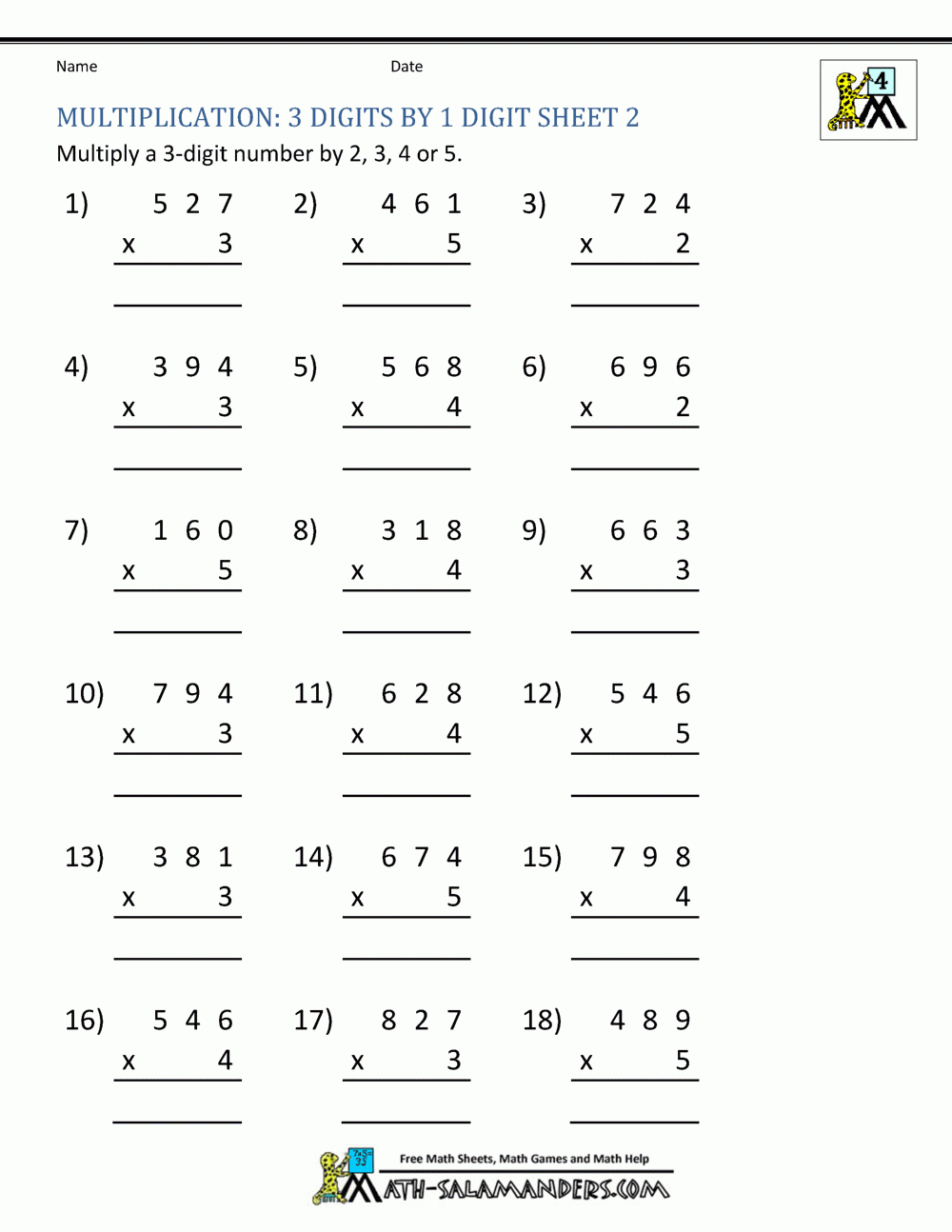multiplication worksheet grade 4 printable multiplication worksheet grade 4 printable